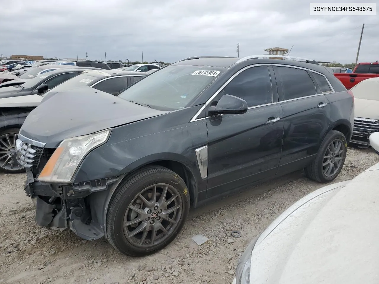 2015 Cadillac Srx Performance Collection VIN: 3GYFNCE34FS548675 Lot: 78442654