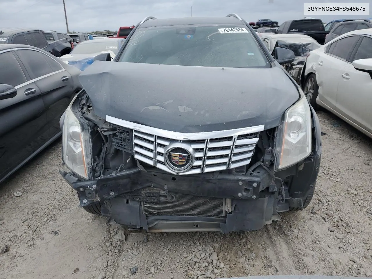 2015 Cadillac Srx Performance Collection VIN: 3GYFNCE34FS548675 Lot: 78442654