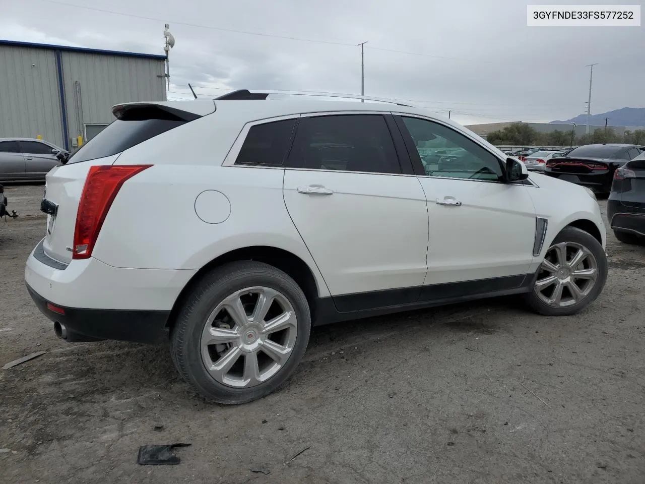 2015 Cadillac Srx Premium Collection VIN: 3GYFNDE33FS577252 Lot: 78831934