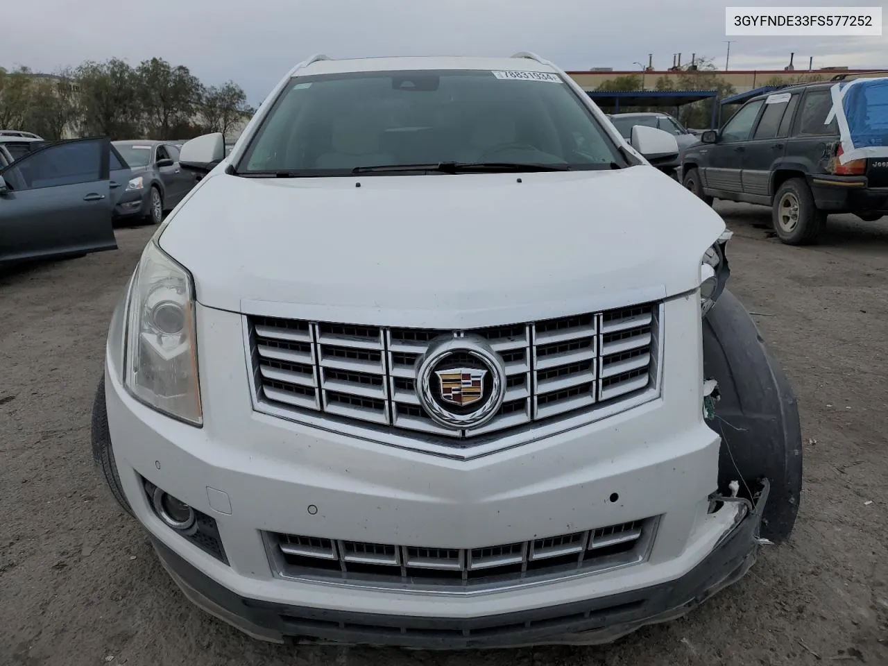 2015 Cadillac Srx Premium Collection VIN: 3GYFNDE33FS577252 Lot: 78831934