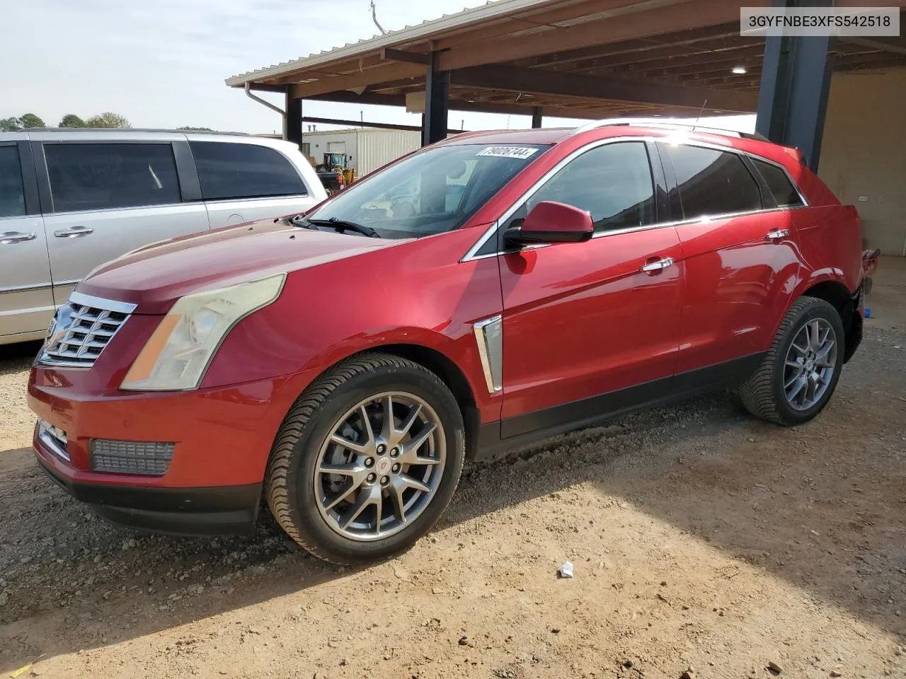 2015 Cadillac Srx Luxury Collection VIN: 3GYFNBE3XFS542518 Lot: 79026744