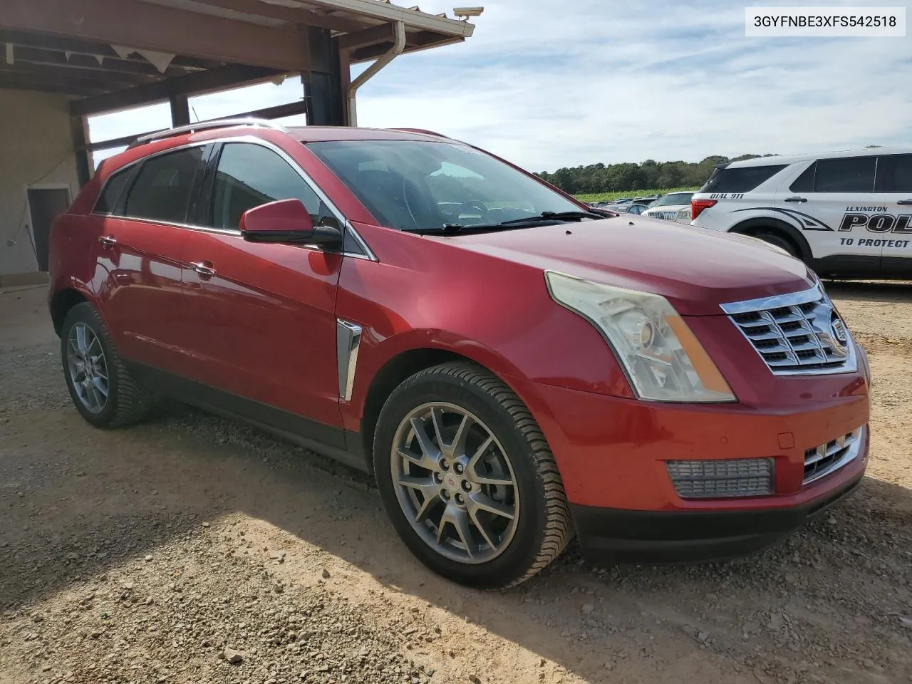 2015 Cadillac Srx Luxury Collection VIN: 3GYFNBE3XFS542518 Lot: 79026744