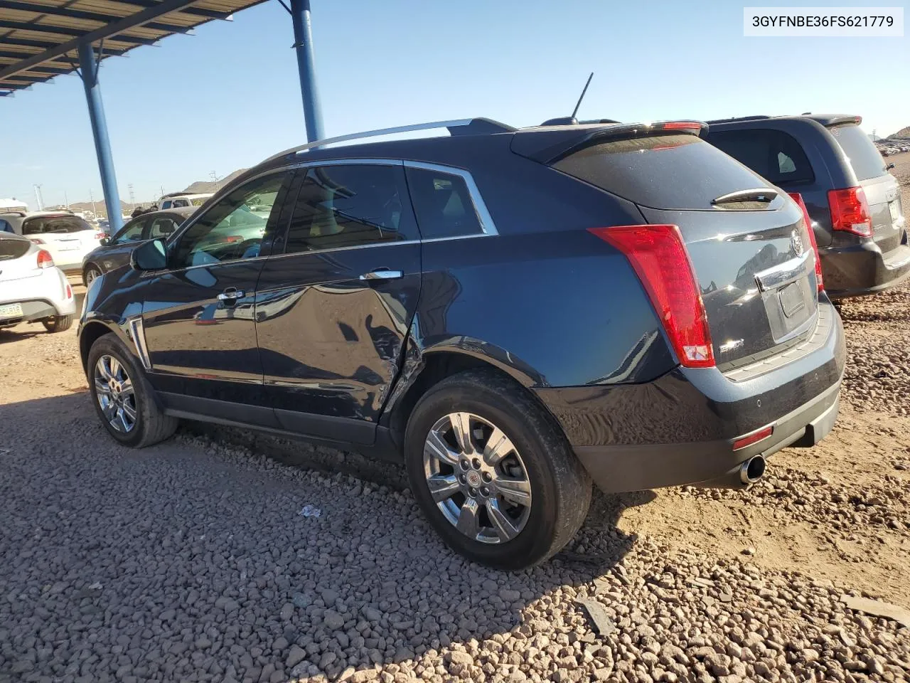 2015 Cadillac Srx Luxury Collection VIN: 3GYFNBE36FS621779 Lot: 79274734