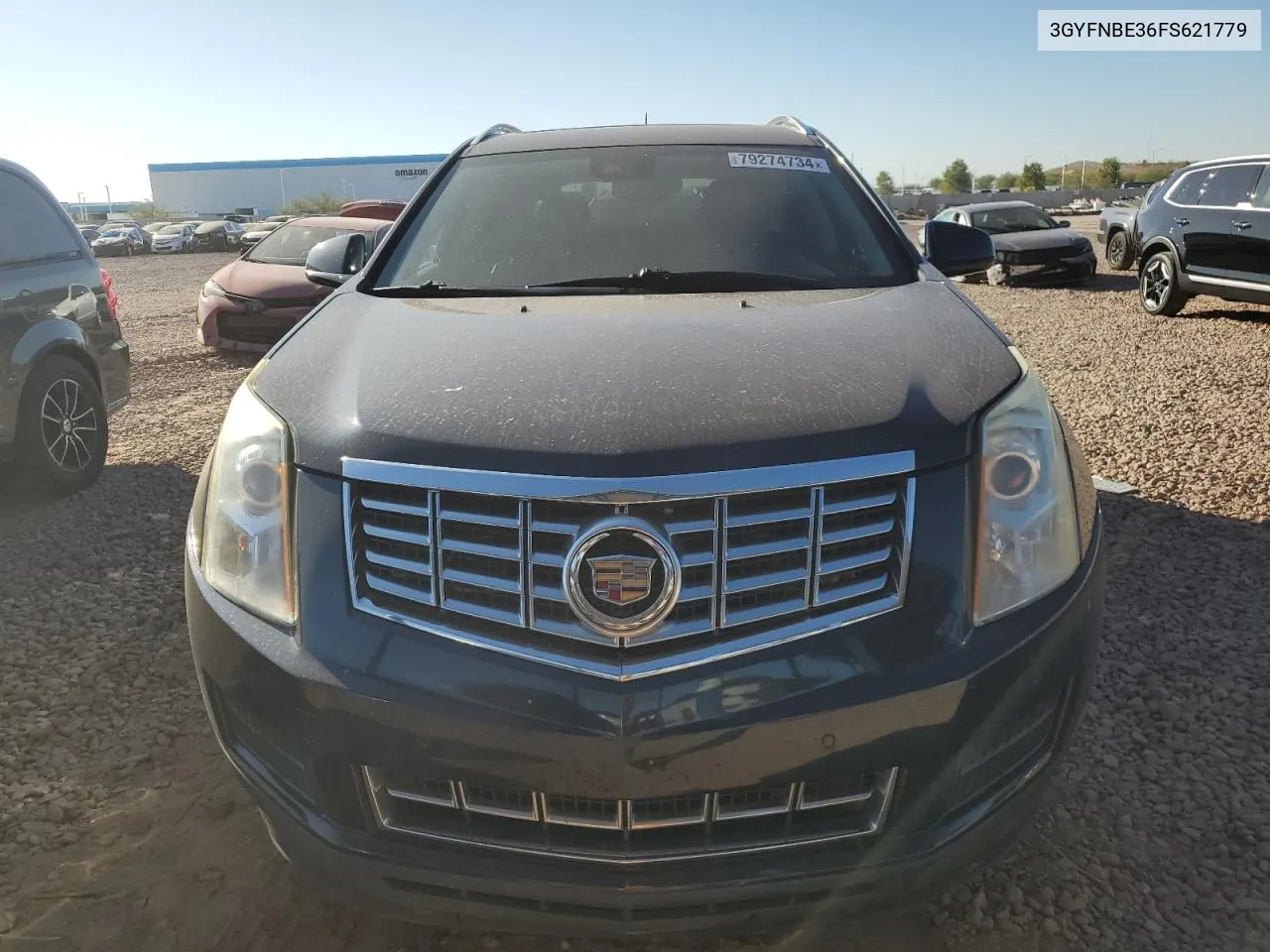 2015 Cadillac Srx Luxury Collection VIN: 3GYFNBE36FS621779 Lot: 79274734