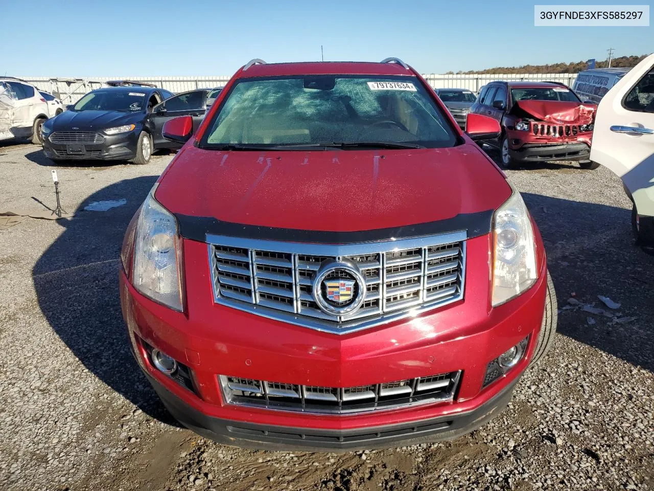 2015 Cadillac Srx Premium Collection VIN: 3GYFNDE3XFS585297 Lot: 79737634