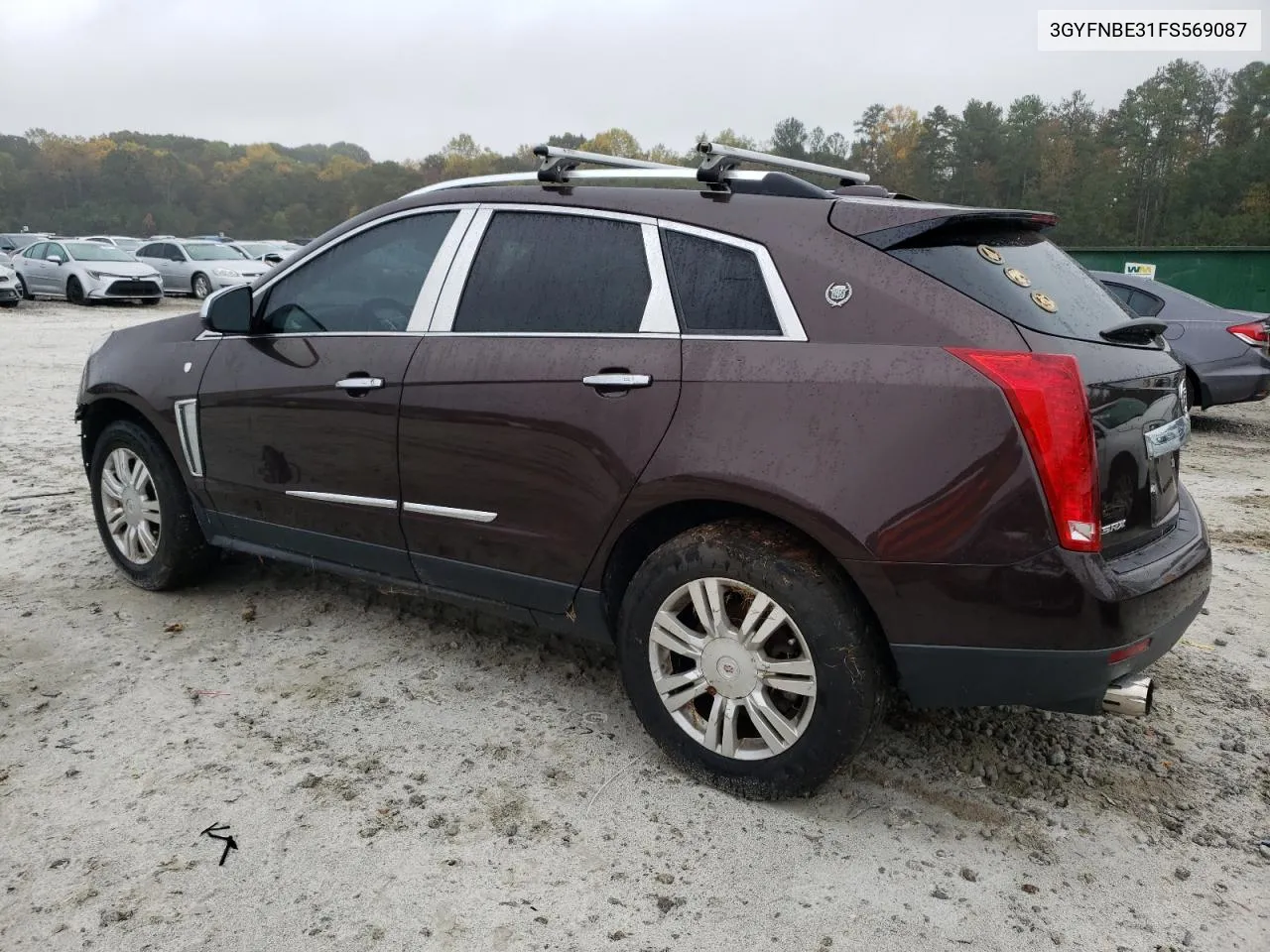 2015 Cadillac Srx Luxury Collection VIN: 3GYFNBE31FS569087 Lot: 79771634