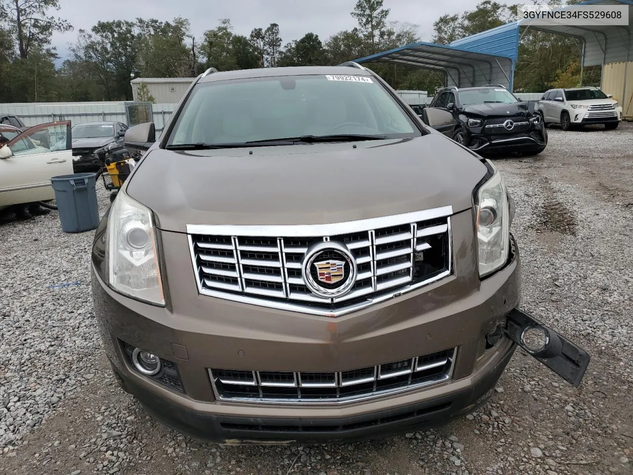 2015 Cadillac Srx Performance Collection VIN: 3GYFNCE34FS529608 Lot: 79922174