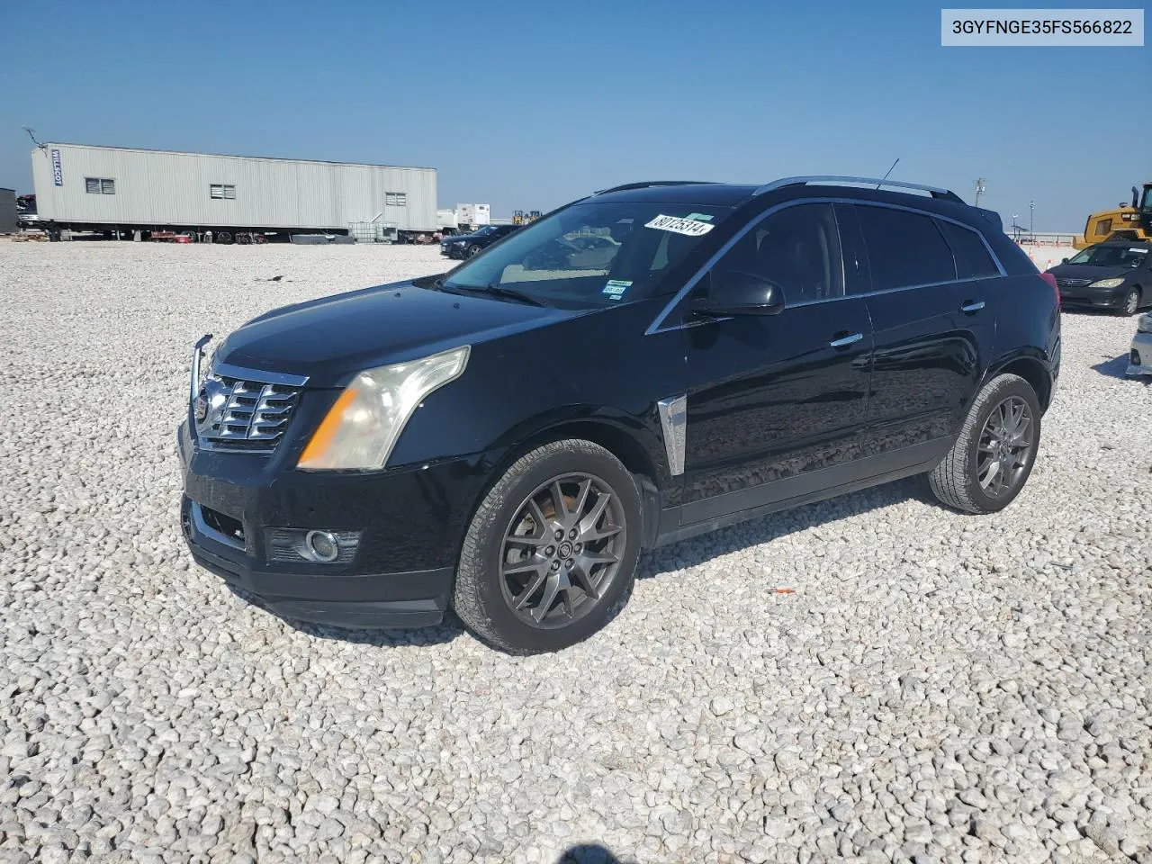 2015 Cadillac Srx Premium Collection VIN: 3GYFNGE35FS566822 Lot: 80125314