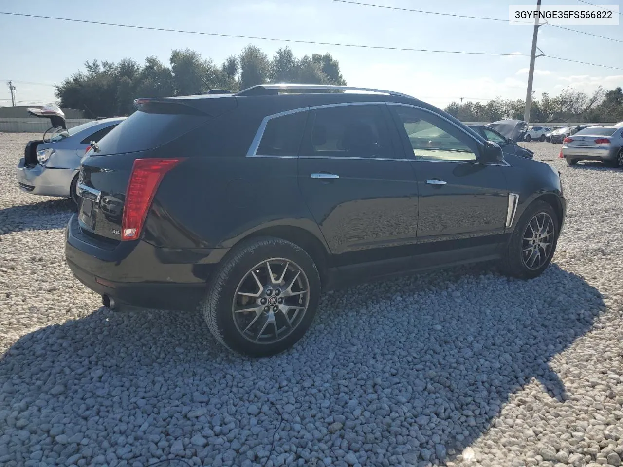 2015 Cadillac Srx Premium Collection VIN: 3GYFNGE35FS566822 Lot: 80125314