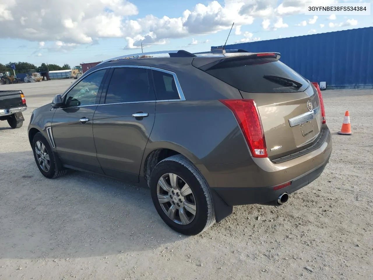 2015 Cadillac Srx Luxury Collection VIN: 3GYFNBE38FS534384 Lot: 80364024