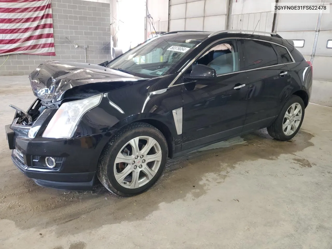 2015 Cadillac Srx Premium Collection VIN: 3GYFNGE31FS622478 Lot: 80379084