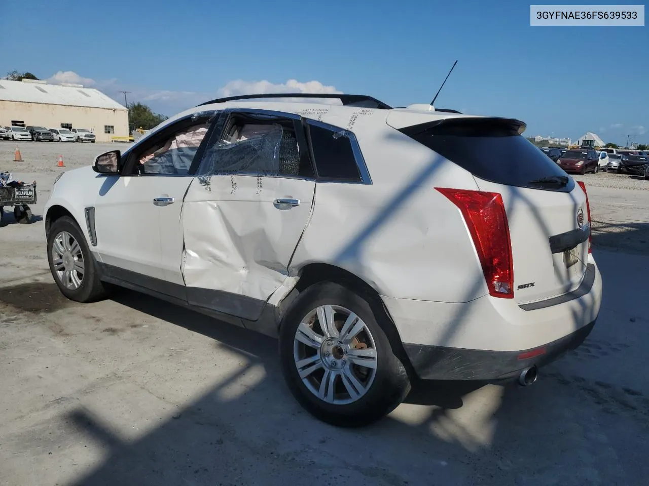 2015 Cadillac Srx VIN: 3GYFNAE36FS639533 Lot: 80468204