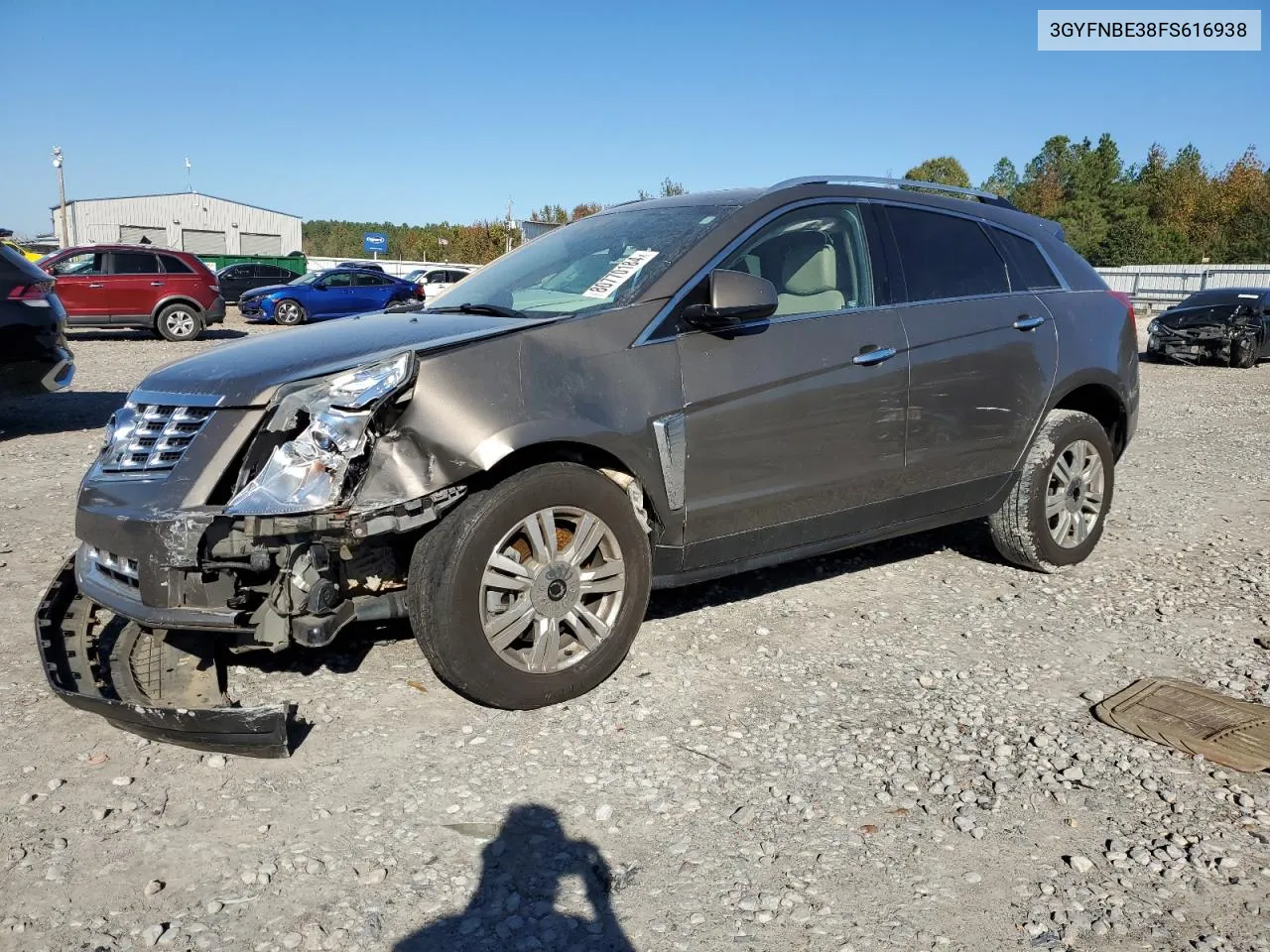 2015 Cadillac Srx Luxury Collection VIN: 3GYFNBE38FS616938 Lot: 80770184