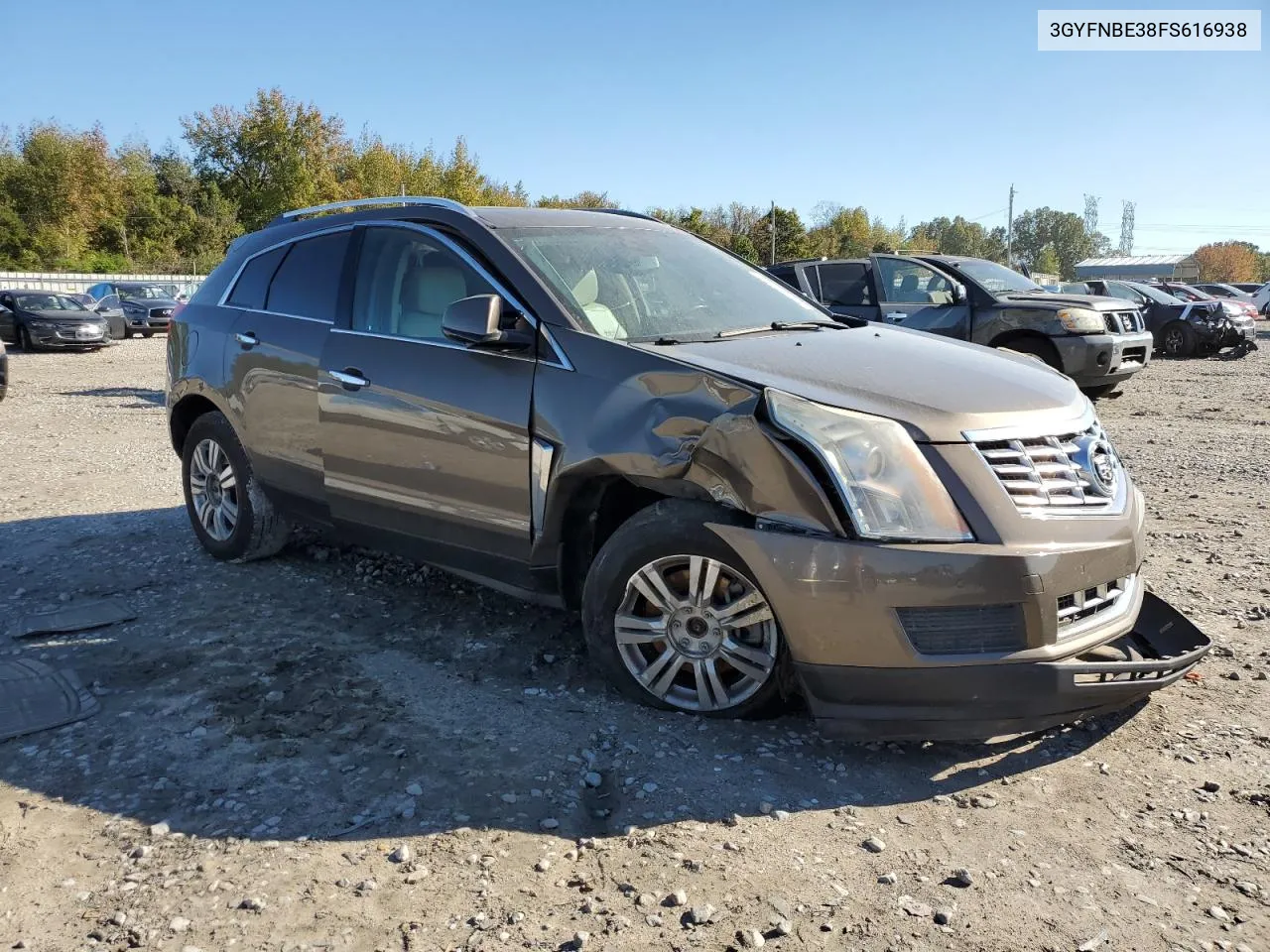 2015 Cadillac Srx Luxury Collection VIN: 3GYFNBE38FS616938 Lot: 80770184