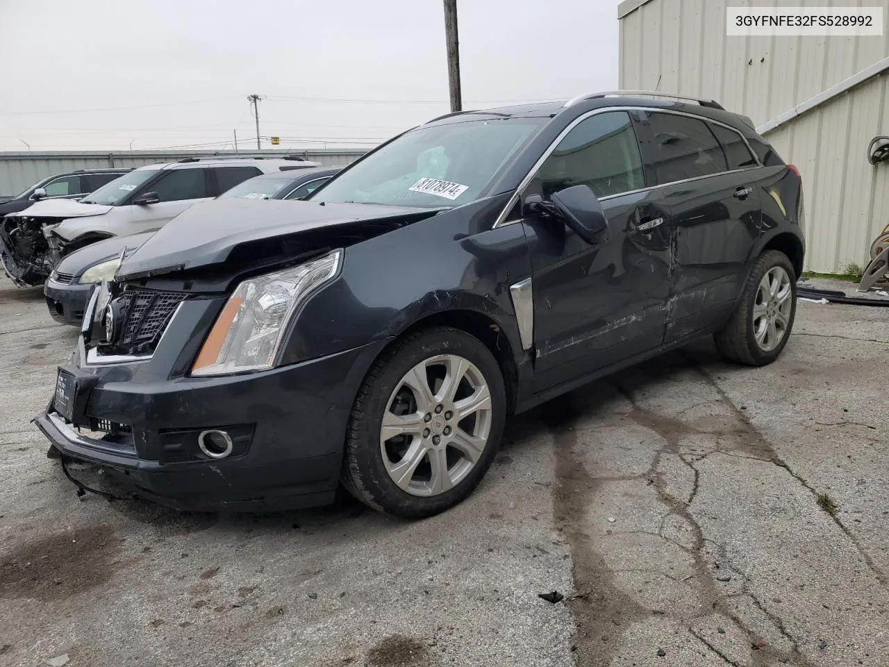 2015 Cadillac Srx Performance Collection VIN: 3GYFNFE32FS528992 Lot: 81078974