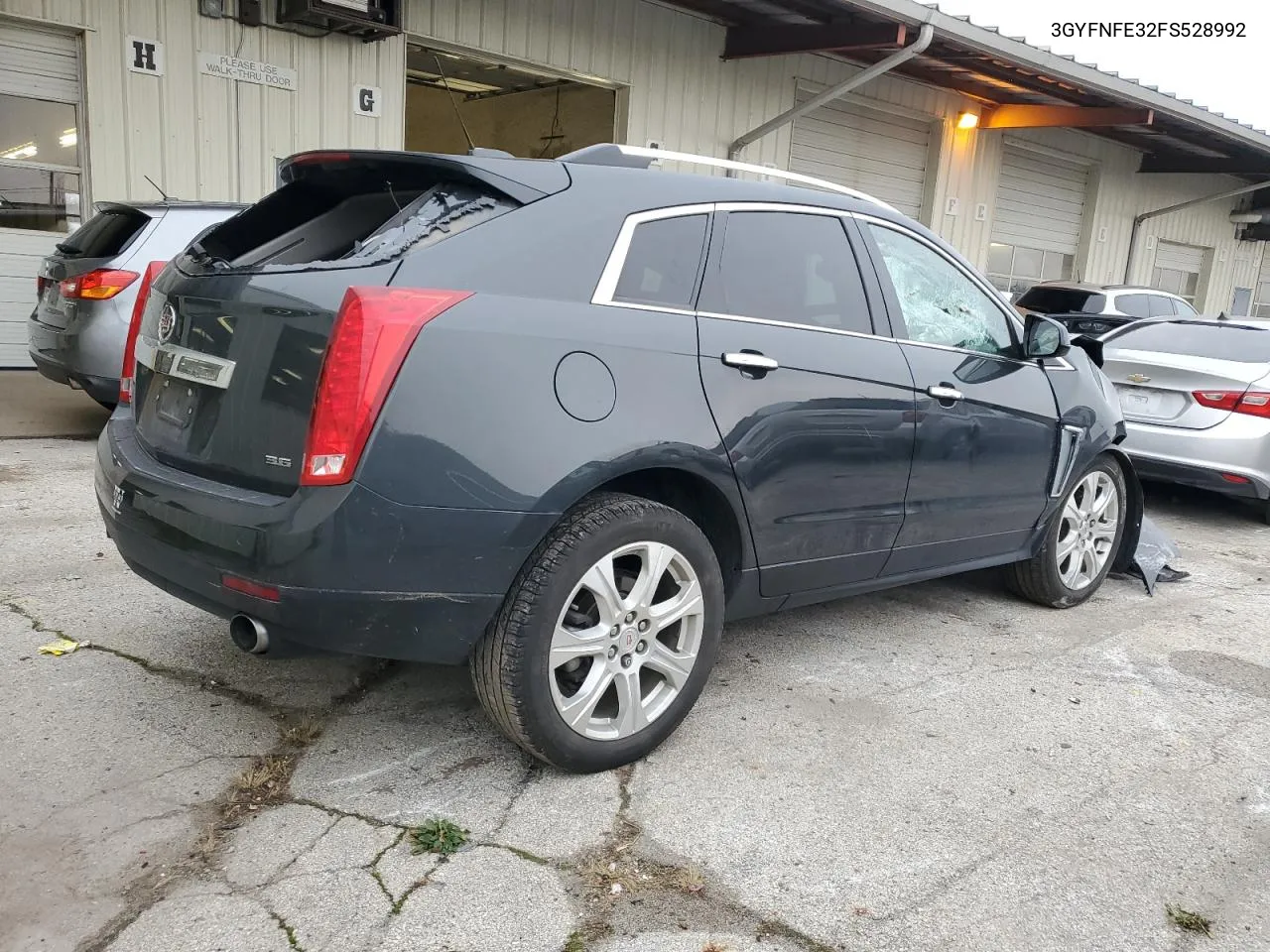 2015 Cadillac Srx Performance Collection VIN: 3GYFNFE32FS528992 Lot: 81078974