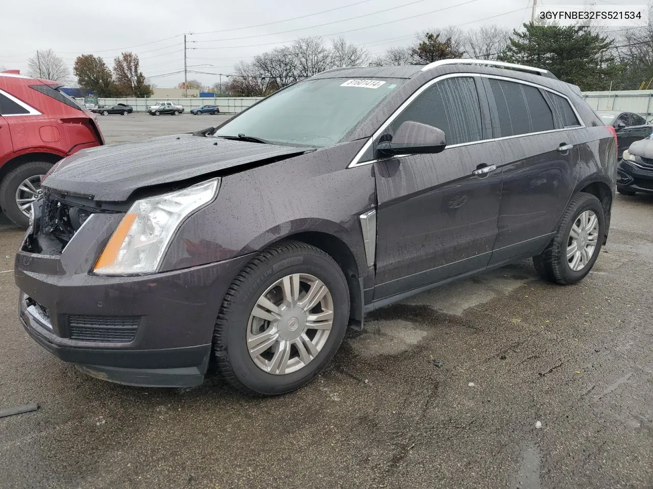 2015 Cadillac Srx Luxury Collection VIN: 3GYFNBE32FS521534 Lot: 81601414