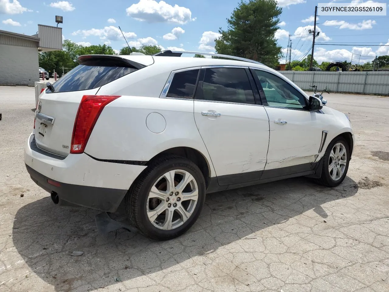 2016 Cadillac Srx Performance Collection VIN: 3GYFNCE32GS526109 Lot: 56578924