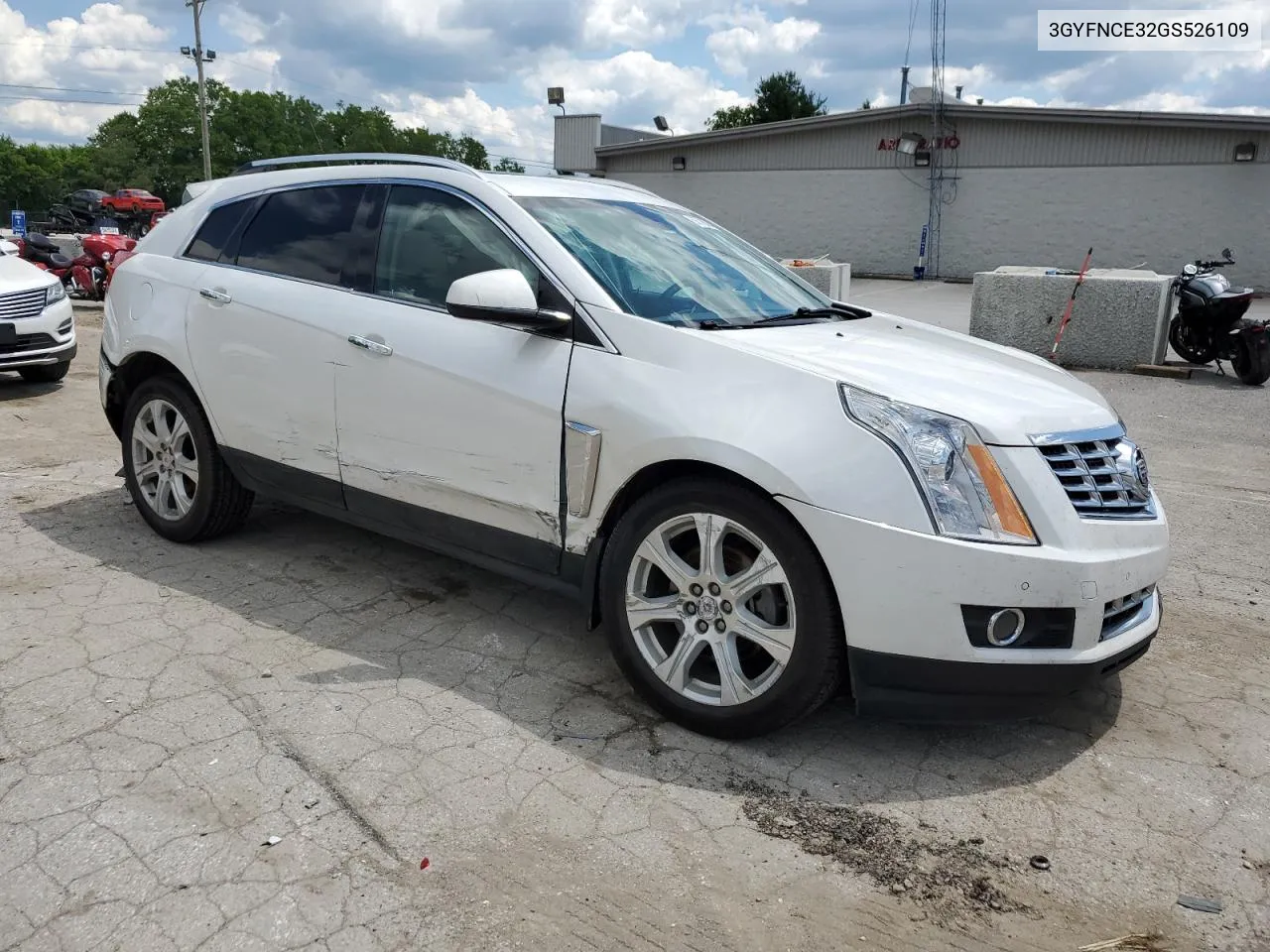 2016 Cadillac Srx Performance Collection VIN: 3GYFNCE32GS526109 Lot: 56578924