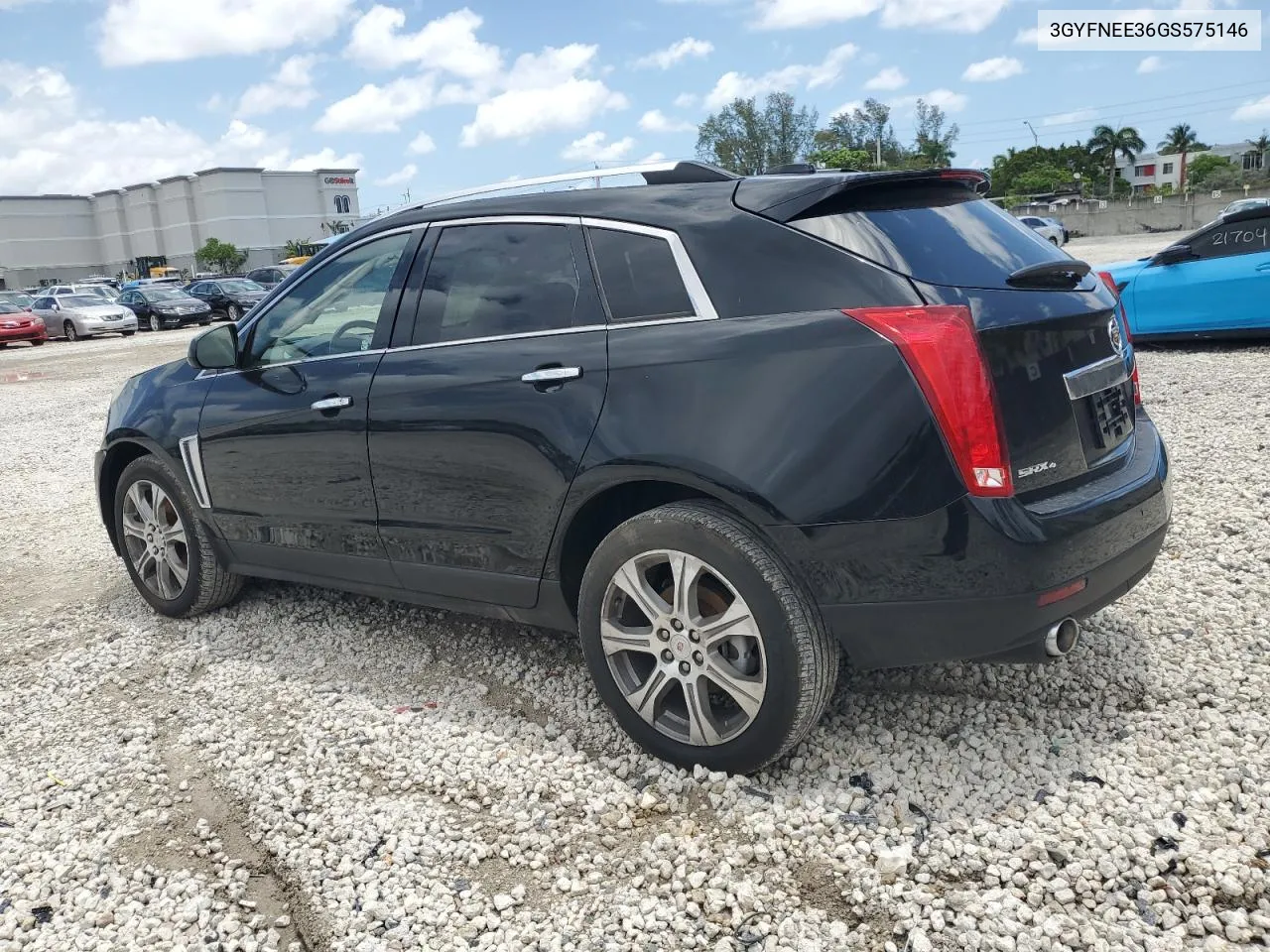 2016 Cadillac Srx Luxury Collection VIN: 3GYFNEE36GS575146 Lot: 57393834