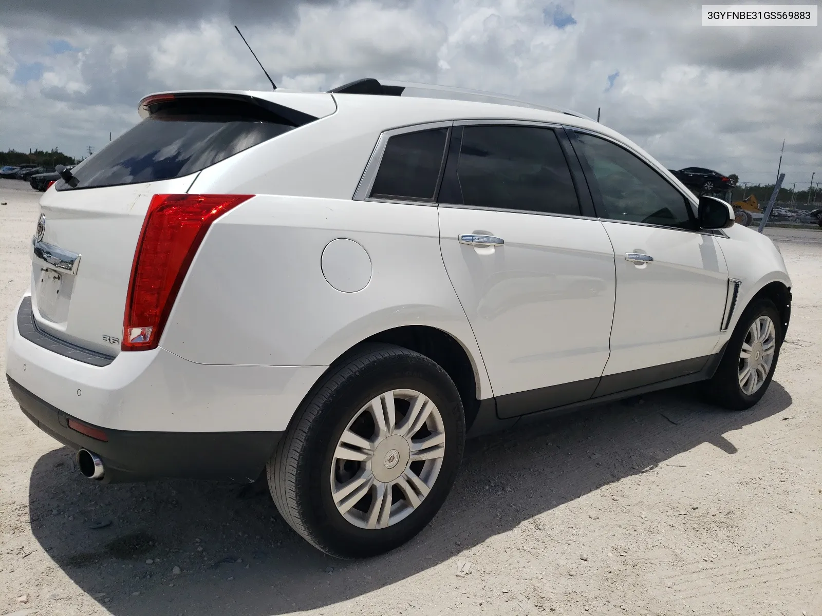 2016 Cadillac Srx Luxury Collection VIN: 3GYFNBE31GS569883 Lot: 58808844