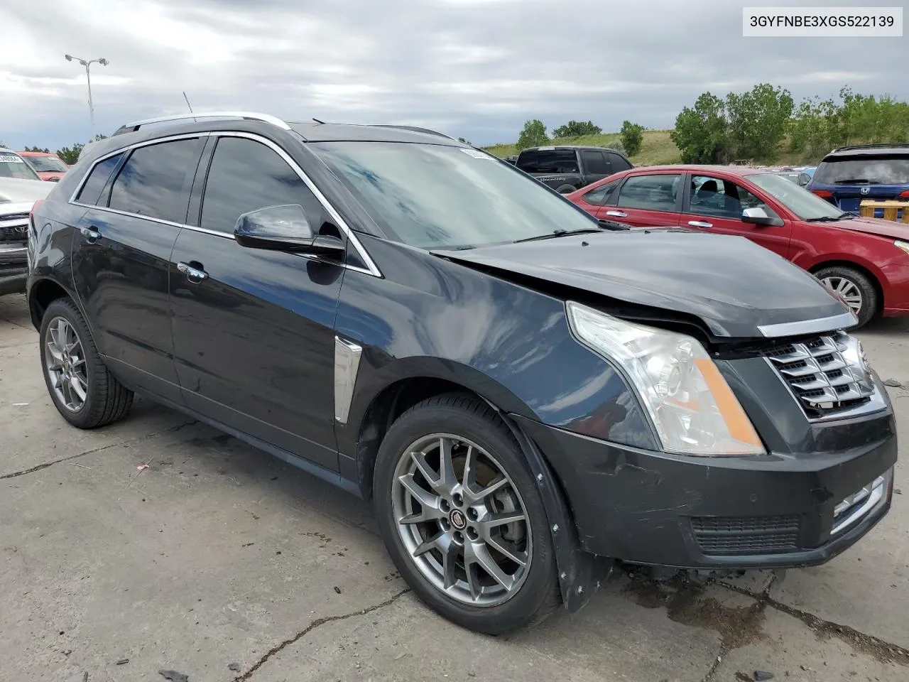 2016 Cadillac Srx Luxury Collection VIN: 3GYFNBE3XGS522139 Lot: 60630764