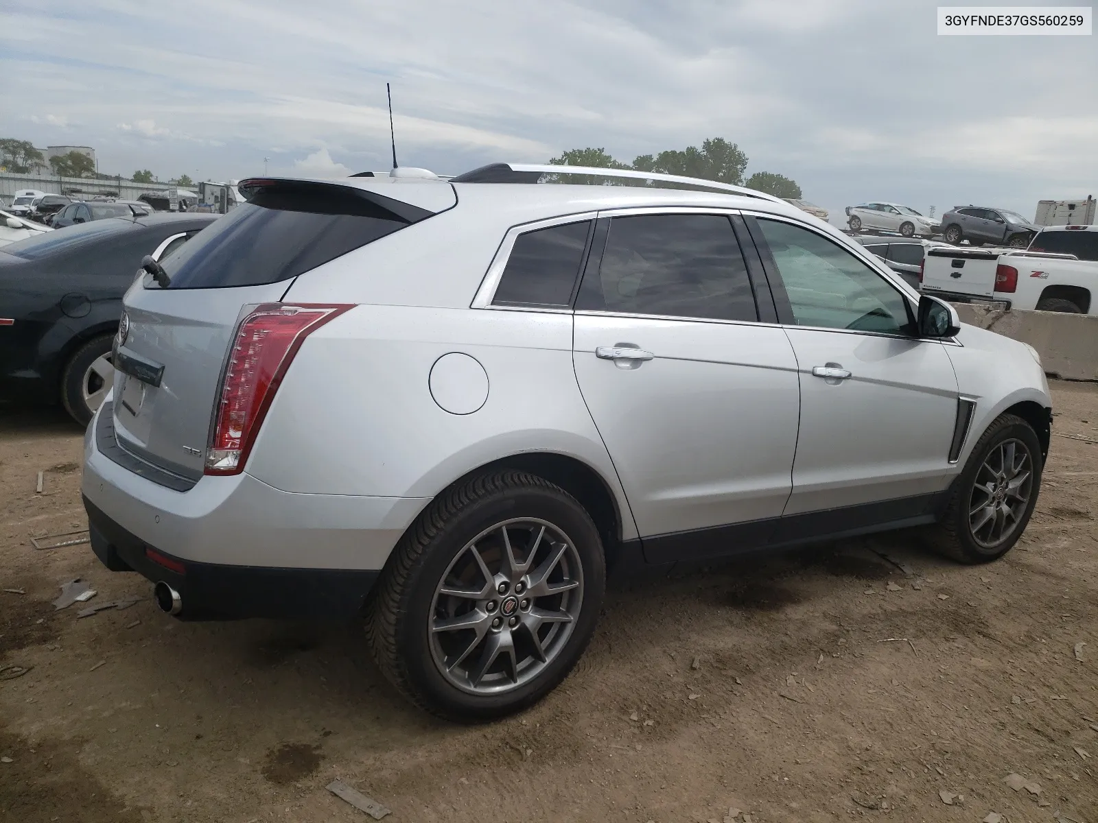 3GYFNDE37GS560259 2016 Cadillac Srx Premium Collection