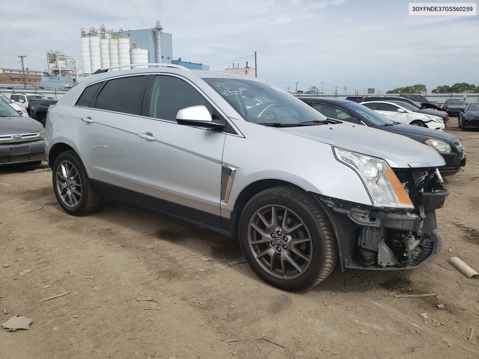 3GYFNDE37GS560259 2016 Cadillac Srx Premium Collection