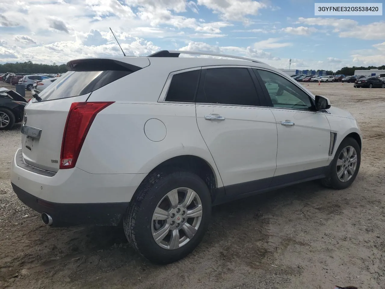 2016 Cadillac Srx Luxury Collection VIN: 3GYFNEE32GS538420 Lot: 66076624