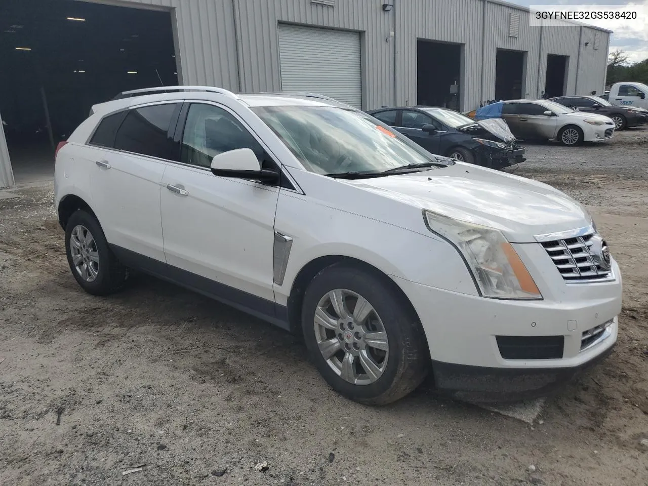 2016 Cadillac Srx Luxury Collection VIN: 3GYFNEE32GS538420 Lot: 66076624