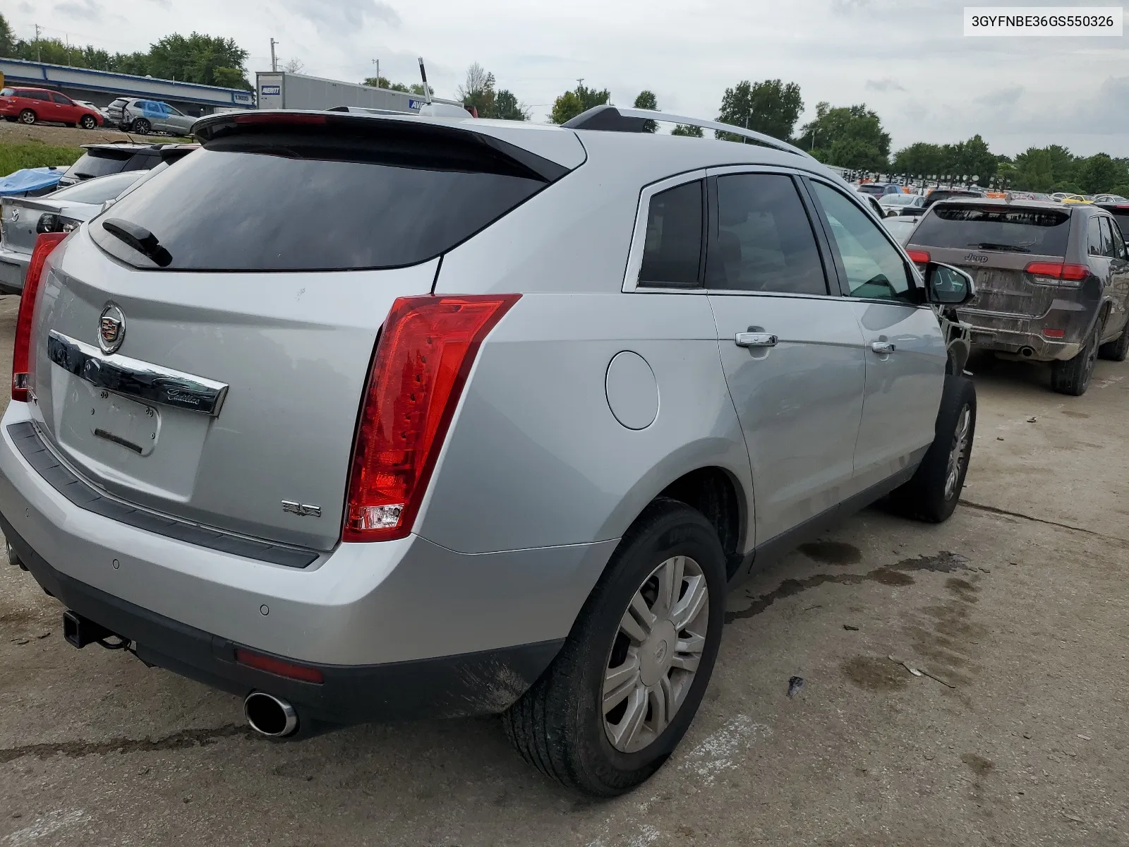 3GYFNBE36GS550326 2016 Cadillac Srx Luxury Collection