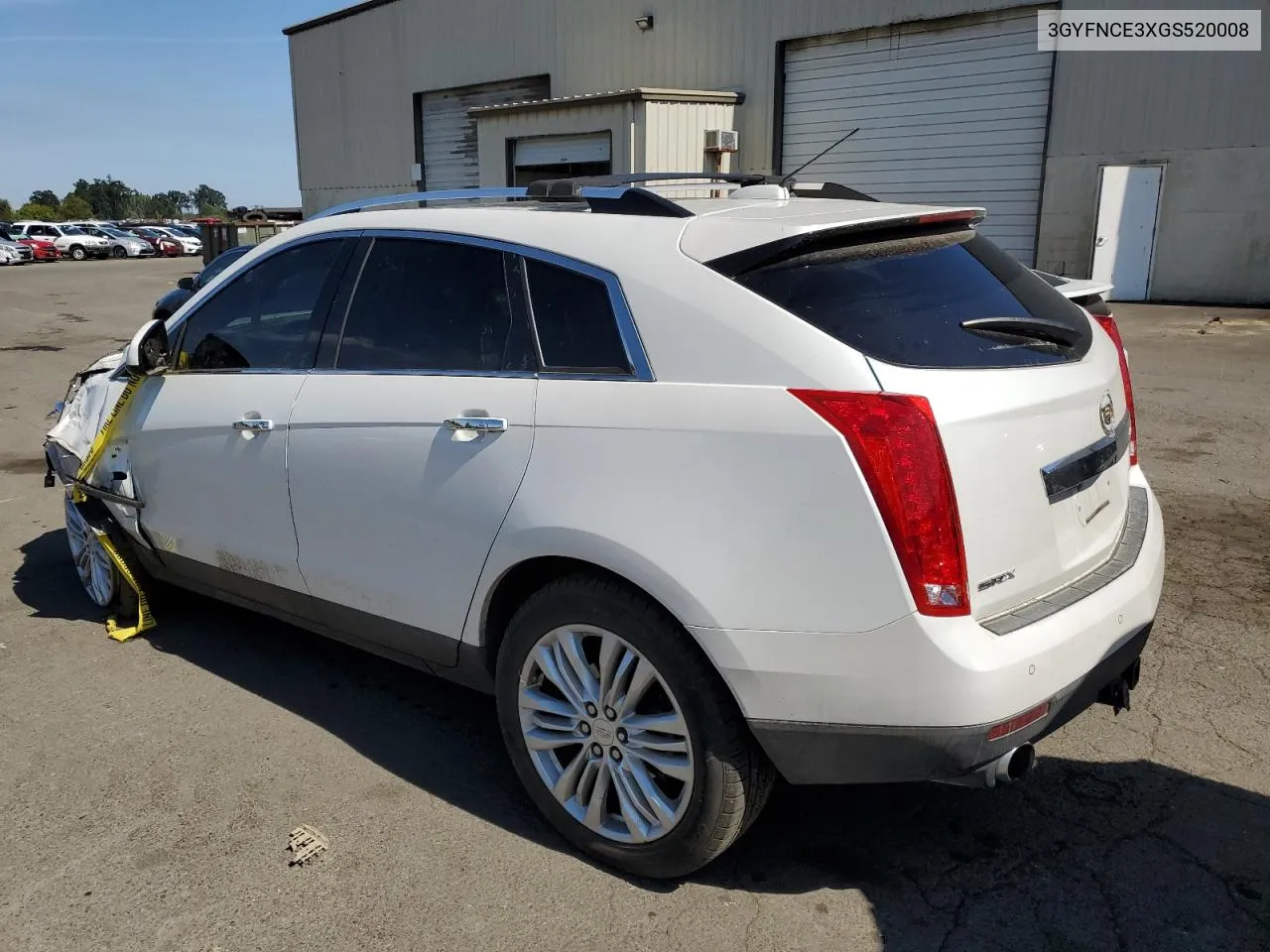 2016 Cadillac Srx Performance Collection VIN: 3GYFNCE3XGS520008 Lot: 69020204