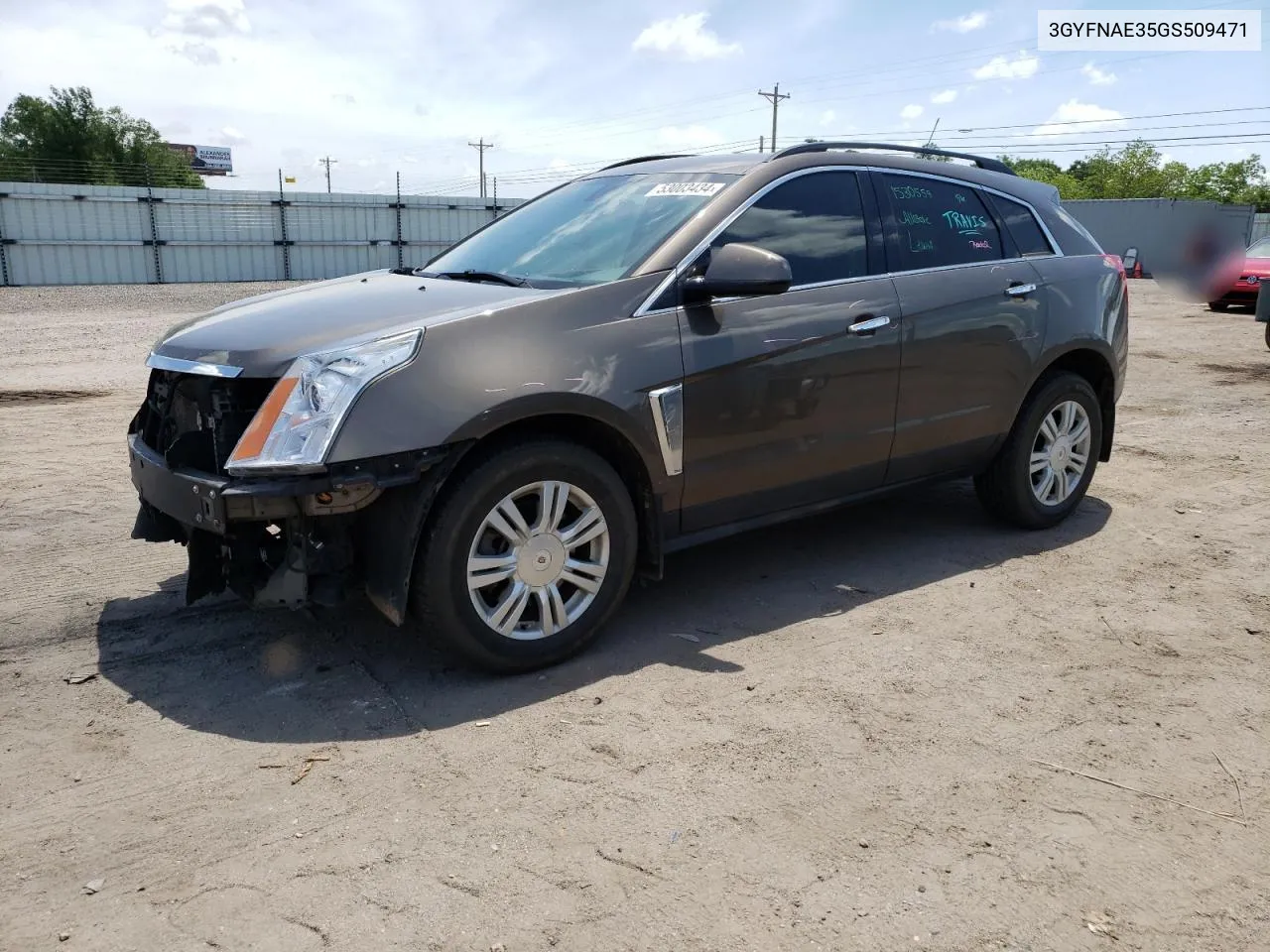 2016 Cadillac Srx VIN: 3GYFNAE35GS509471 Lot: 69401274