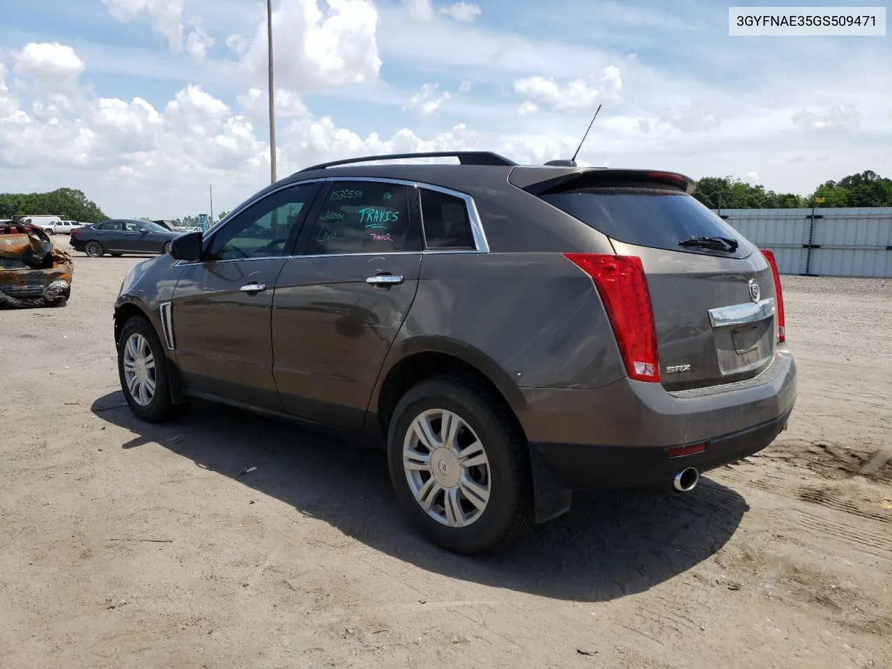 2016 Cadillac Srx VIN: 3GYFNAE35GS509471 Lot: 69401274