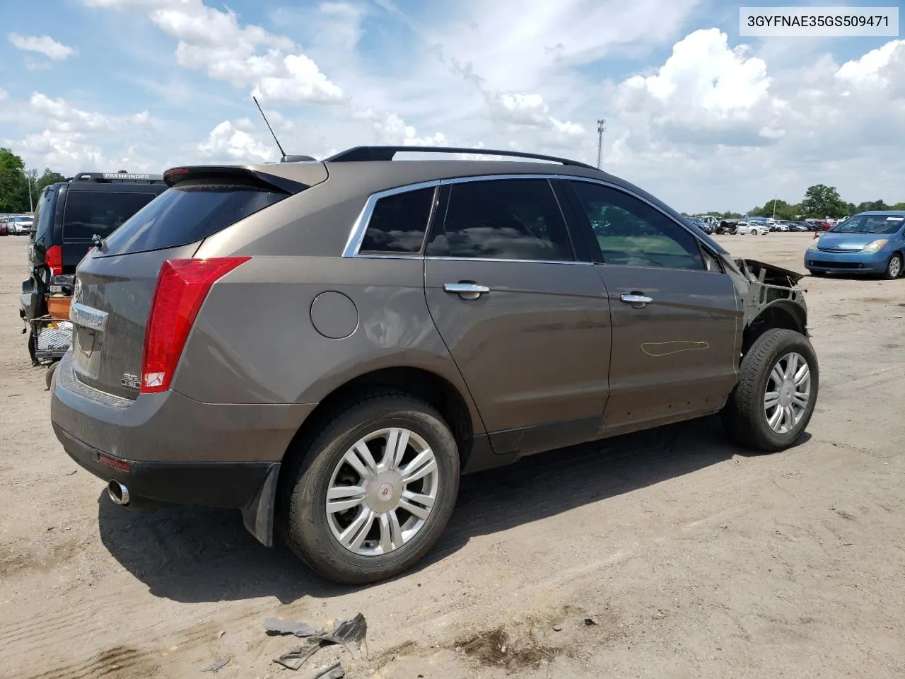 2016 Cadillac Srx VIN: 3GYFNAE35GS509471 Lot: 69401274