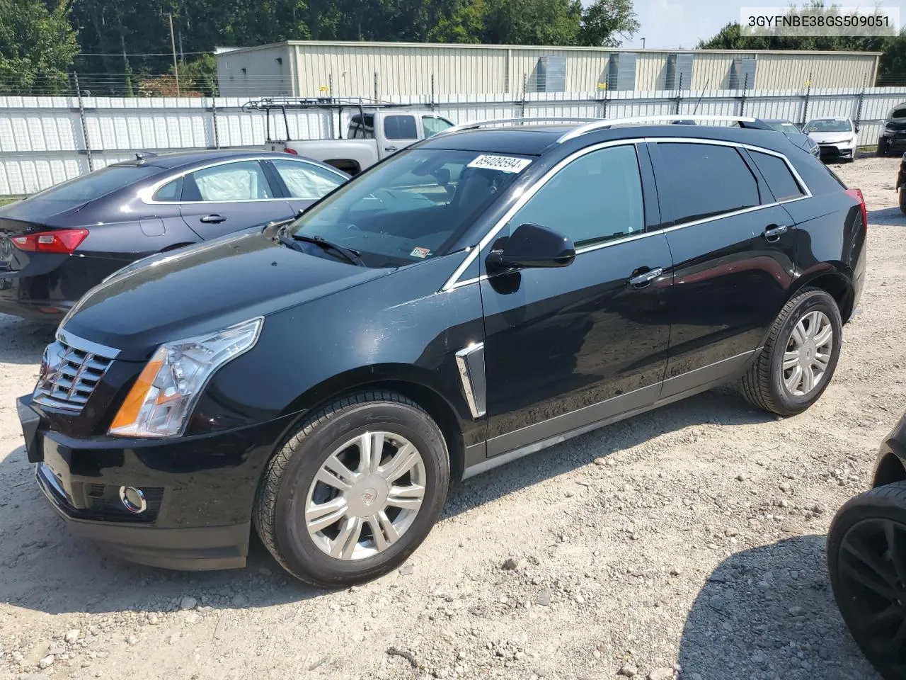 3GYFNBE38GS509051 2016 Cadillac Srx Luxury Collection