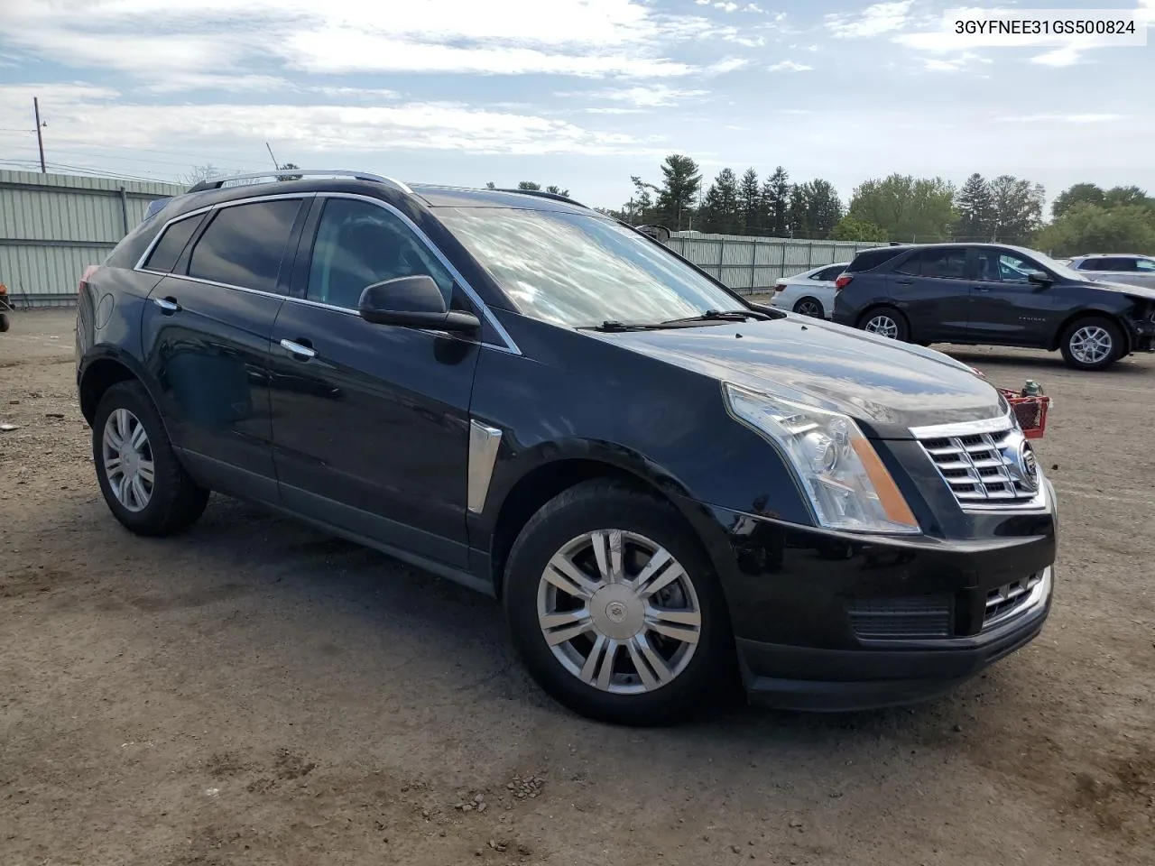 2016 Cadillac Srx Luxury Collection VIN: 3GYFNEE31GS500824 Lot: 69500814