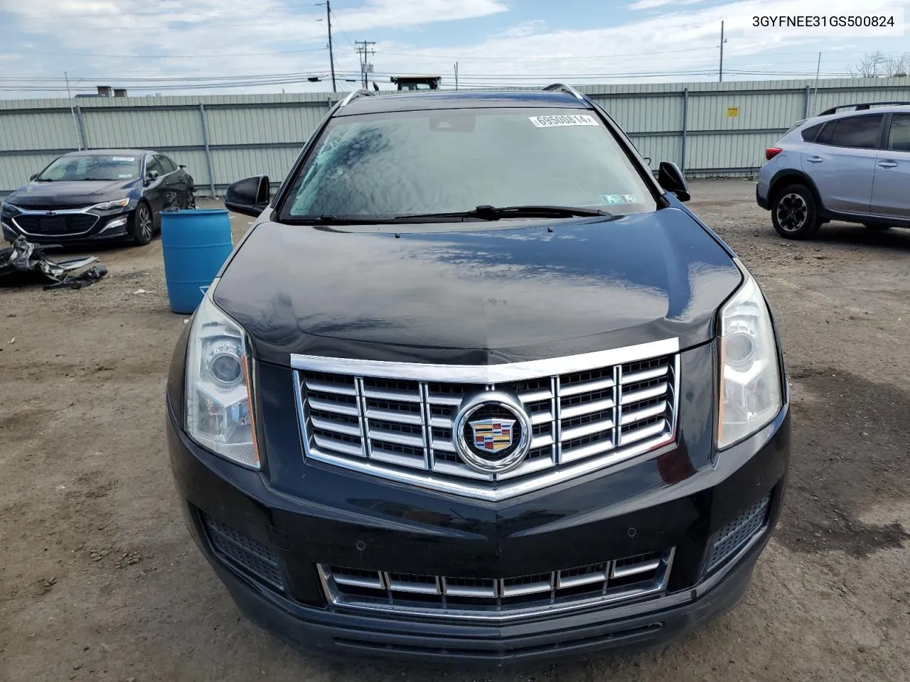 2016 Cadillac Srx Luxury Collection VIN: 3GYFNEE31GS500824 Lot: 69500814