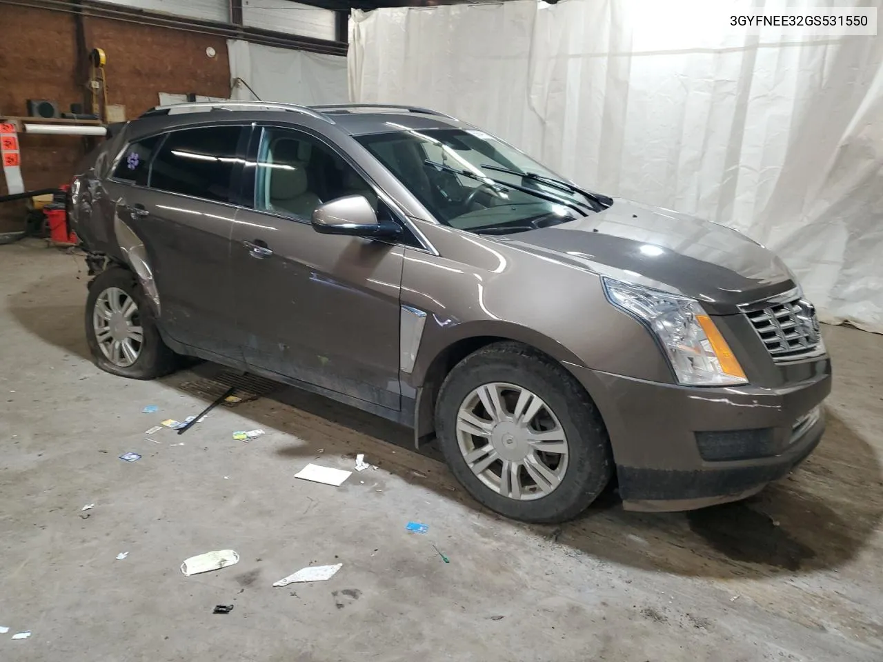 2016 Cadillac Srx Luxury Collection VIN: 3GYFNEE32GS531550 Lot: 69849974