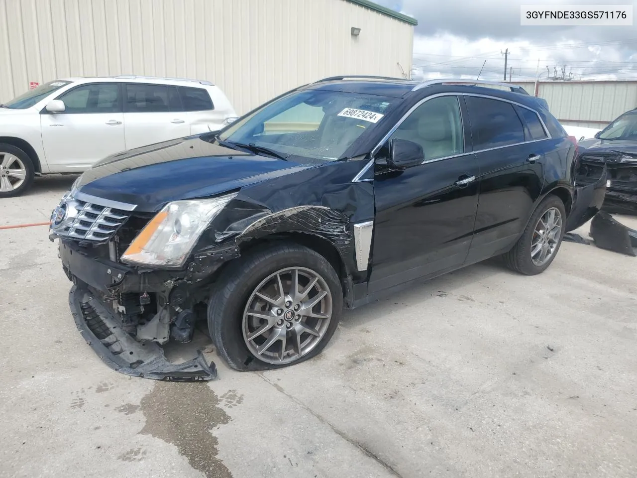 3GYFNDE33GS571176 2016 Cadillac Srx Premium Collection