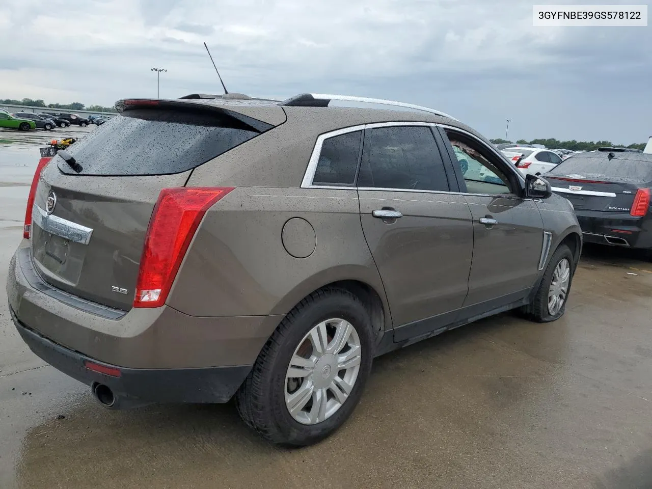 2016 Cadillac Srx Luxury Collection VIN: 3GYFNBE39GS578122 Lot: 70019344