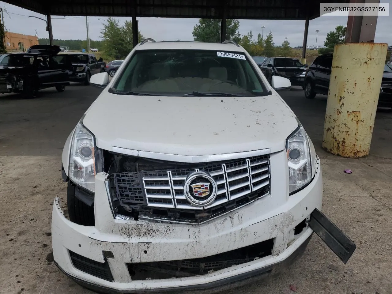 3GYFNBE32GS527156 2016 Cadillac Srx Luxury Collection