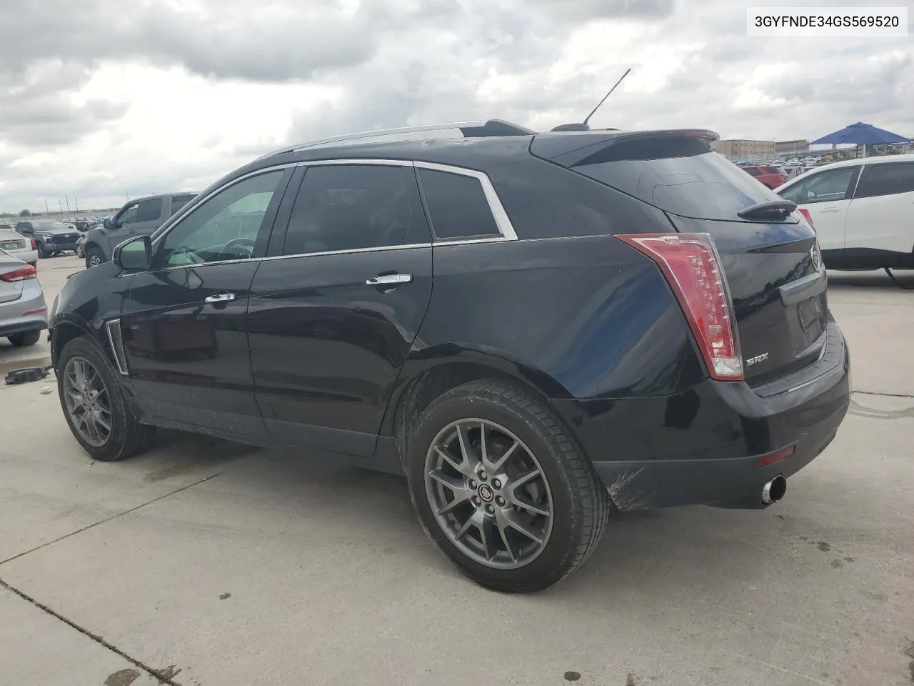 2016 Cadillac Srx Premium Collection VIN: 3GYFNDE34GS569520 Lot: 71178924