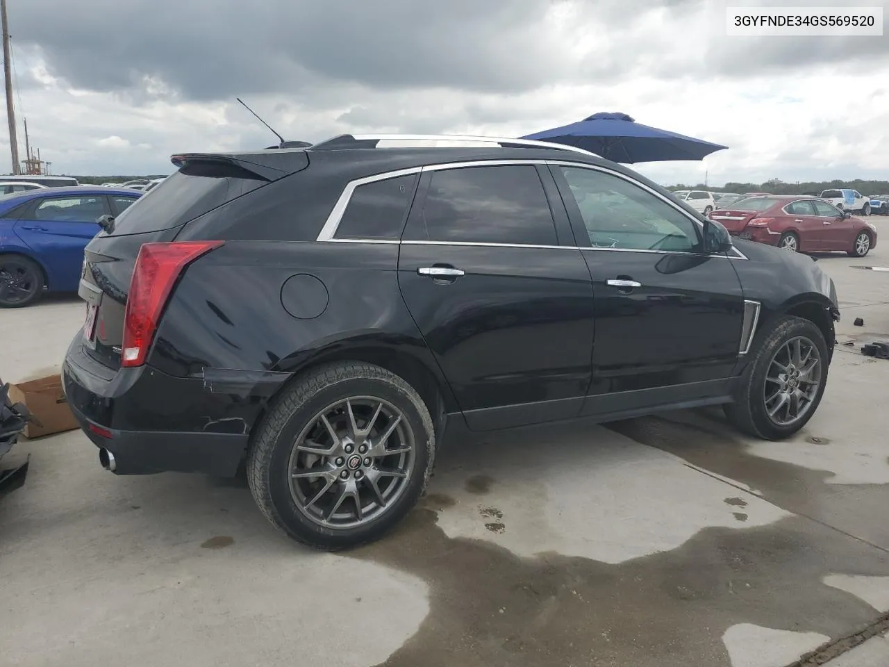 2016 Cadillac Srx Premium Collection VIN: 3GYFNDE34GS569520 Lot: 71178924