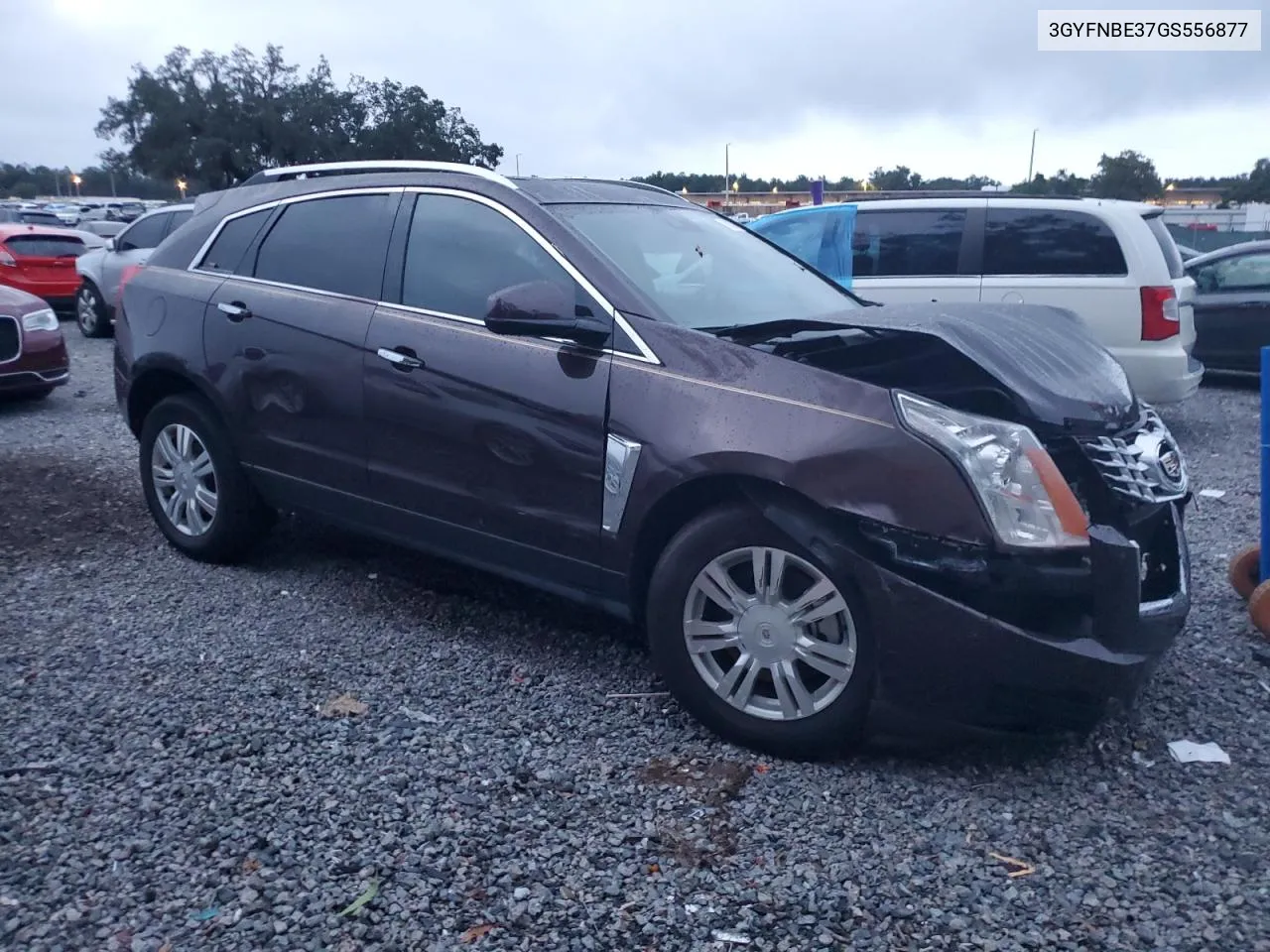 2016 Cadillac Srx Luxury Collection VIN: 3GYFNBE37GS556877 Lot: 71228164