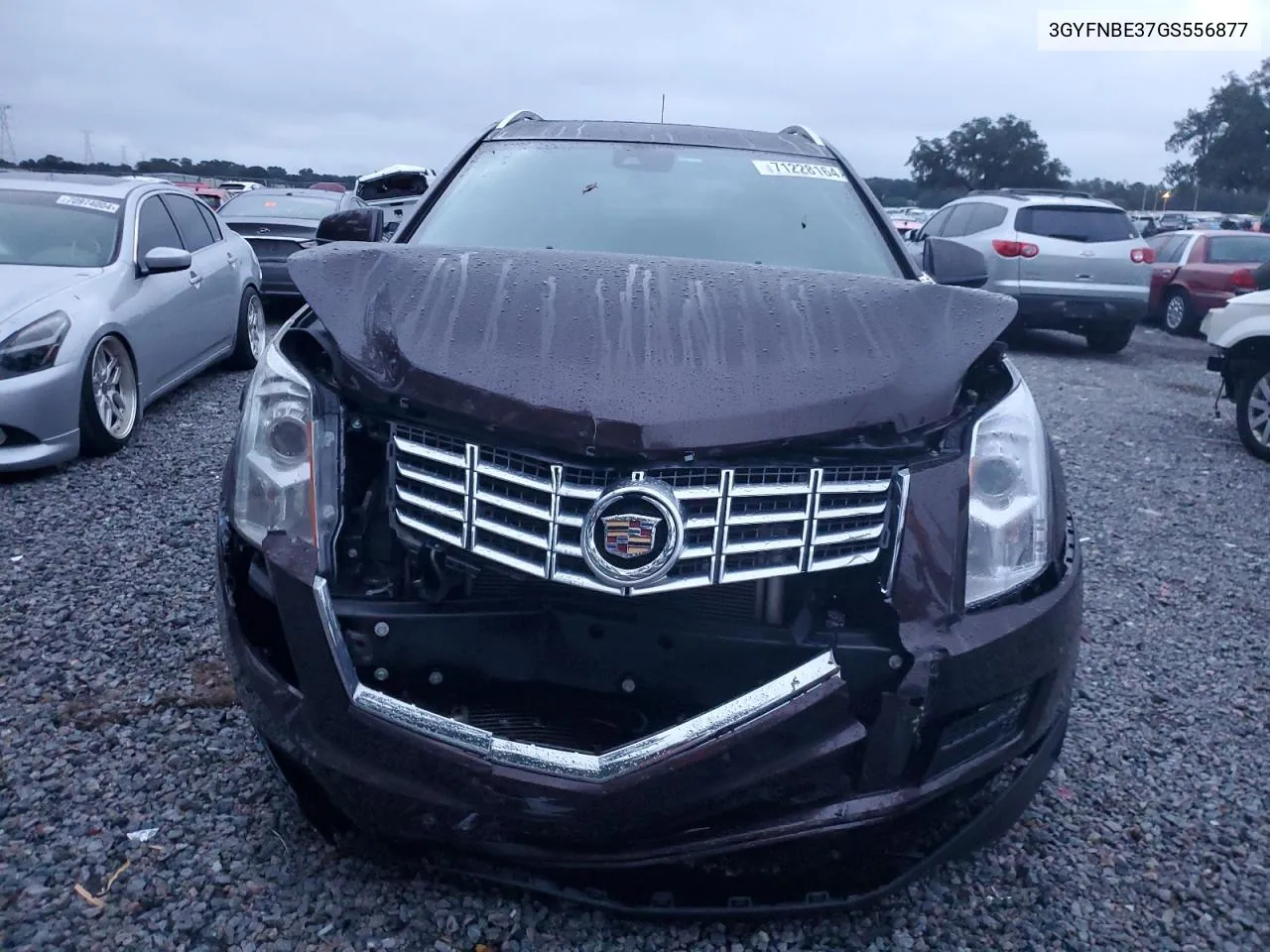 2016 Cadillac Srx Luxury Collection VIN: 3GYFNBE37GS556877 Lot: 71228164