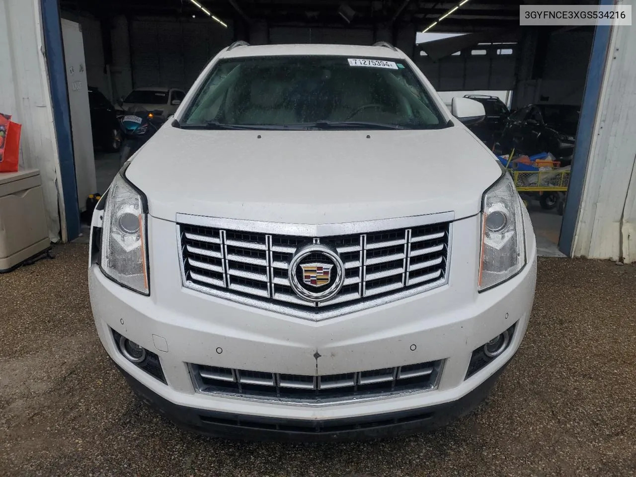 3GYFNCE3XGS534216 2016 Cadillac Srx Performance Collection