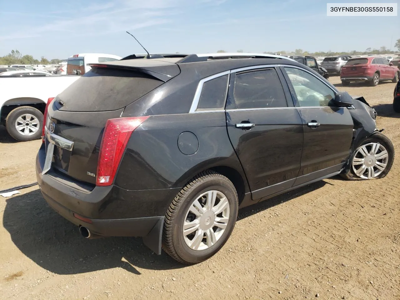 2016 Cadillac Srx Luxury Collection VIN: 3GYFNBE30GS550158 Lot: 71312634