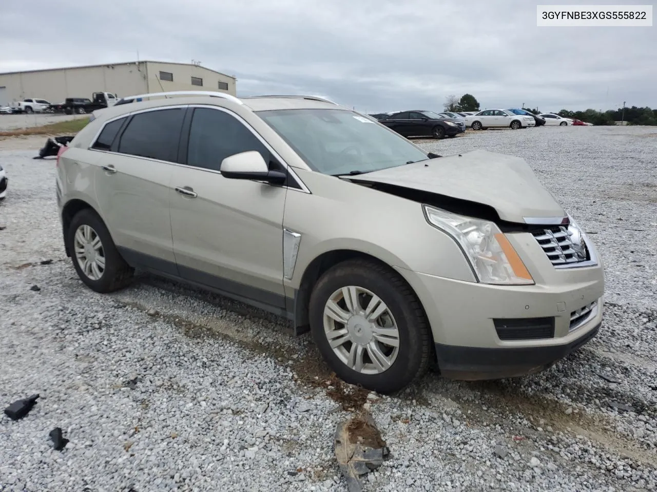 2016 Cadillac Srx Luxury Collection VIN: 3GYFNBE3XGS555822 Lot: 71562784