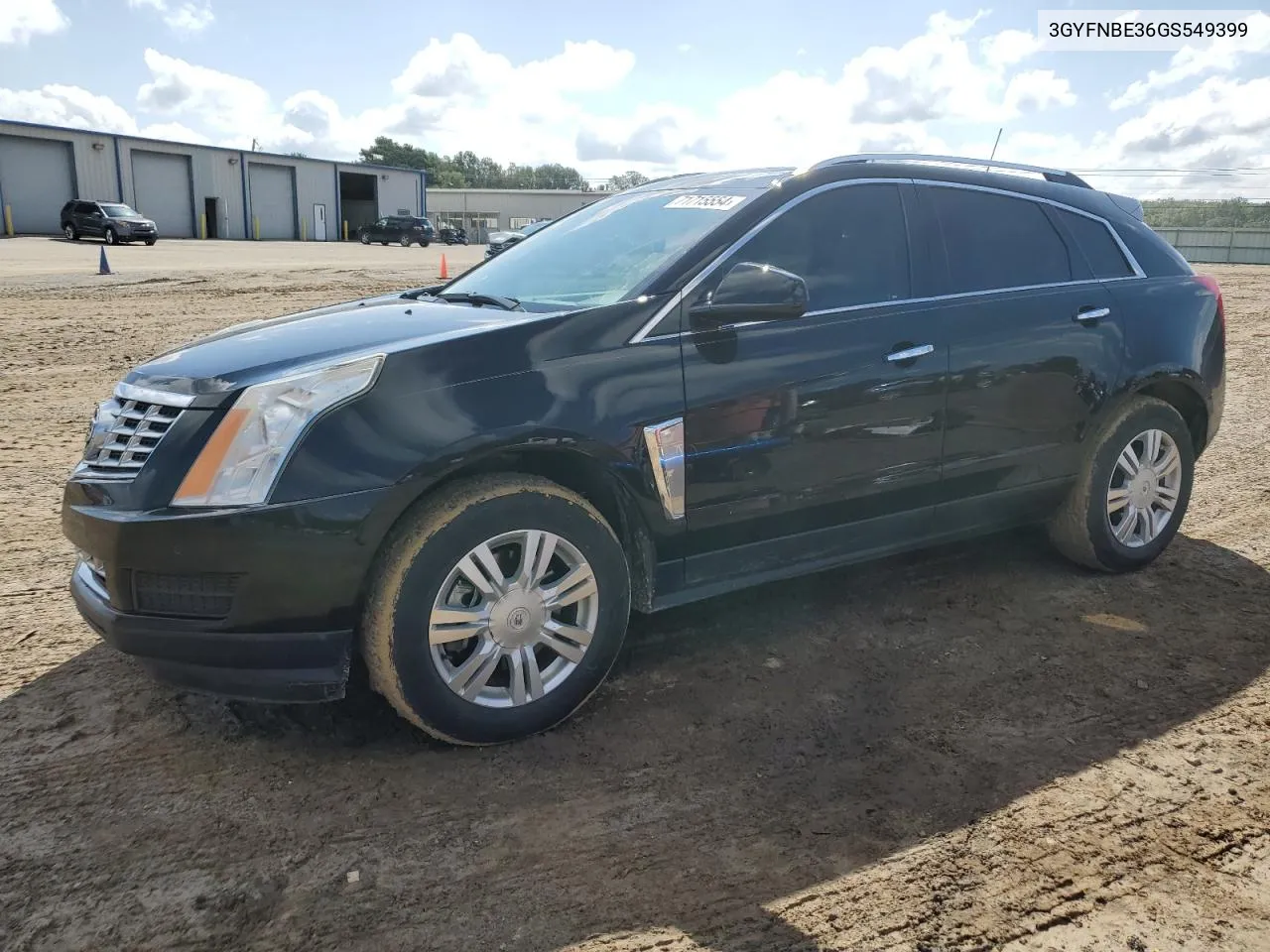 2016 Cadillac Srx Luxury Collection VIN: 3GYFNBE36GS549399 Lot: 71715554